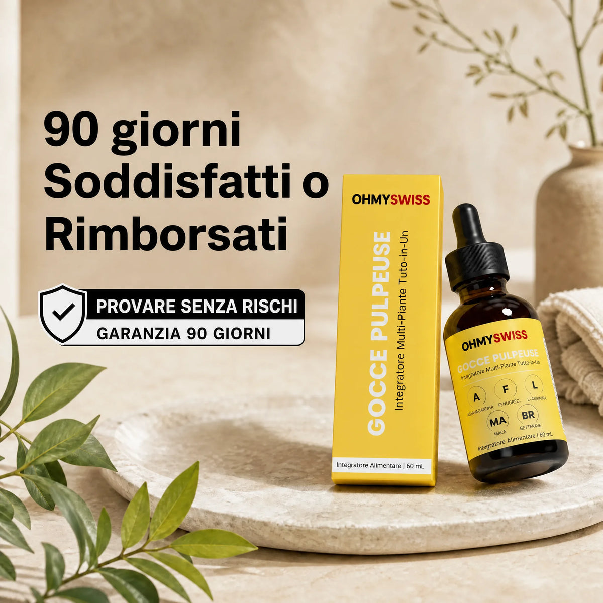 Gocce Tonificanti™ OHMYSWISS