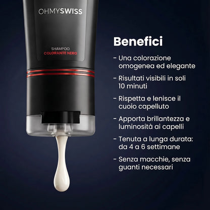 Shampoo Colorante Istantaneo OHMYSWISS