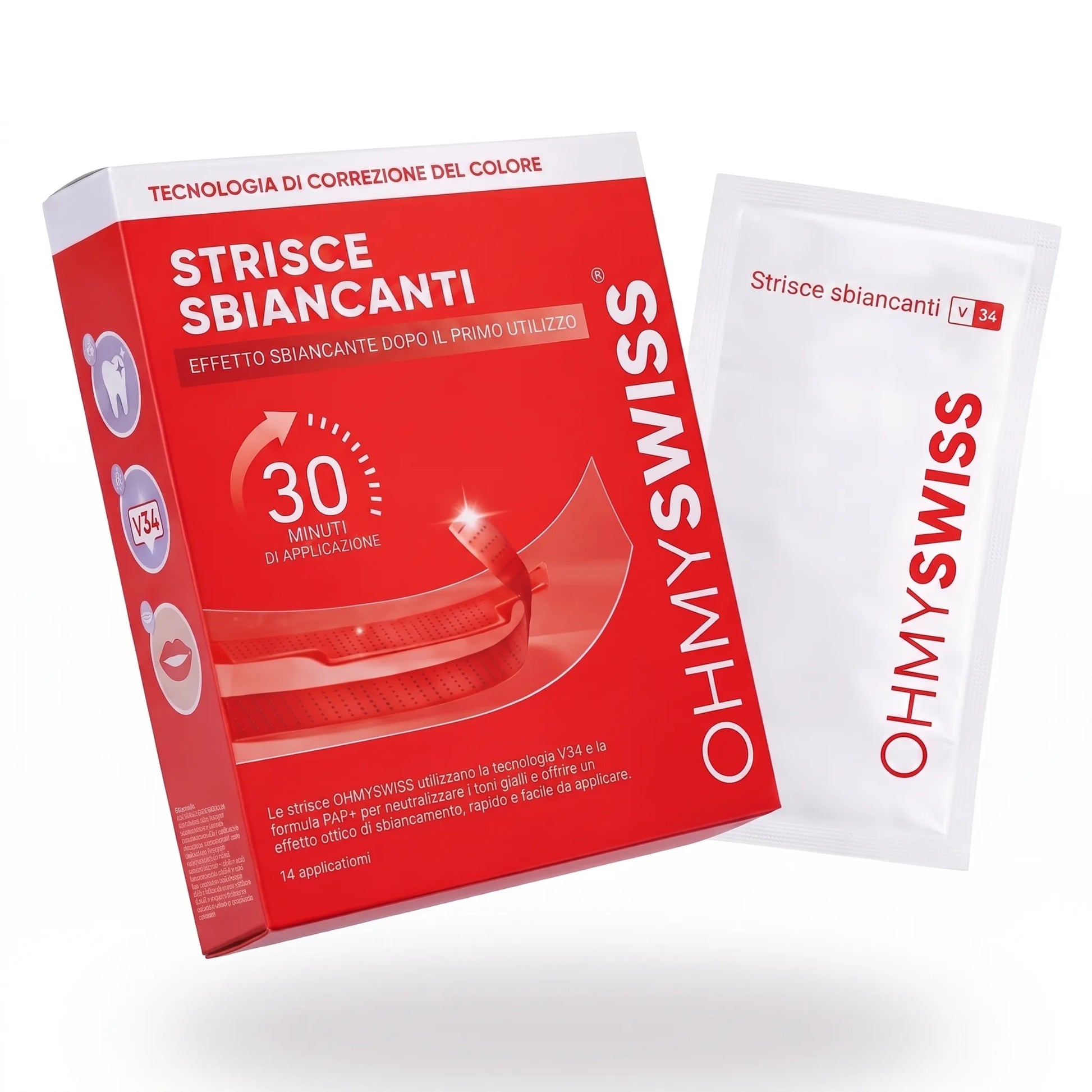 Strisce Sbiancanti V34 OHMYSWISS