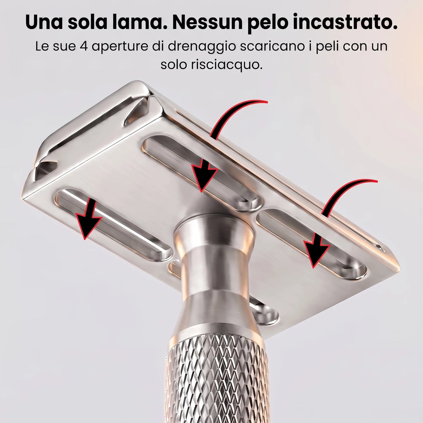 Rasoio di Sicurezza 30° Pelle Sensibile OHMYSWISS