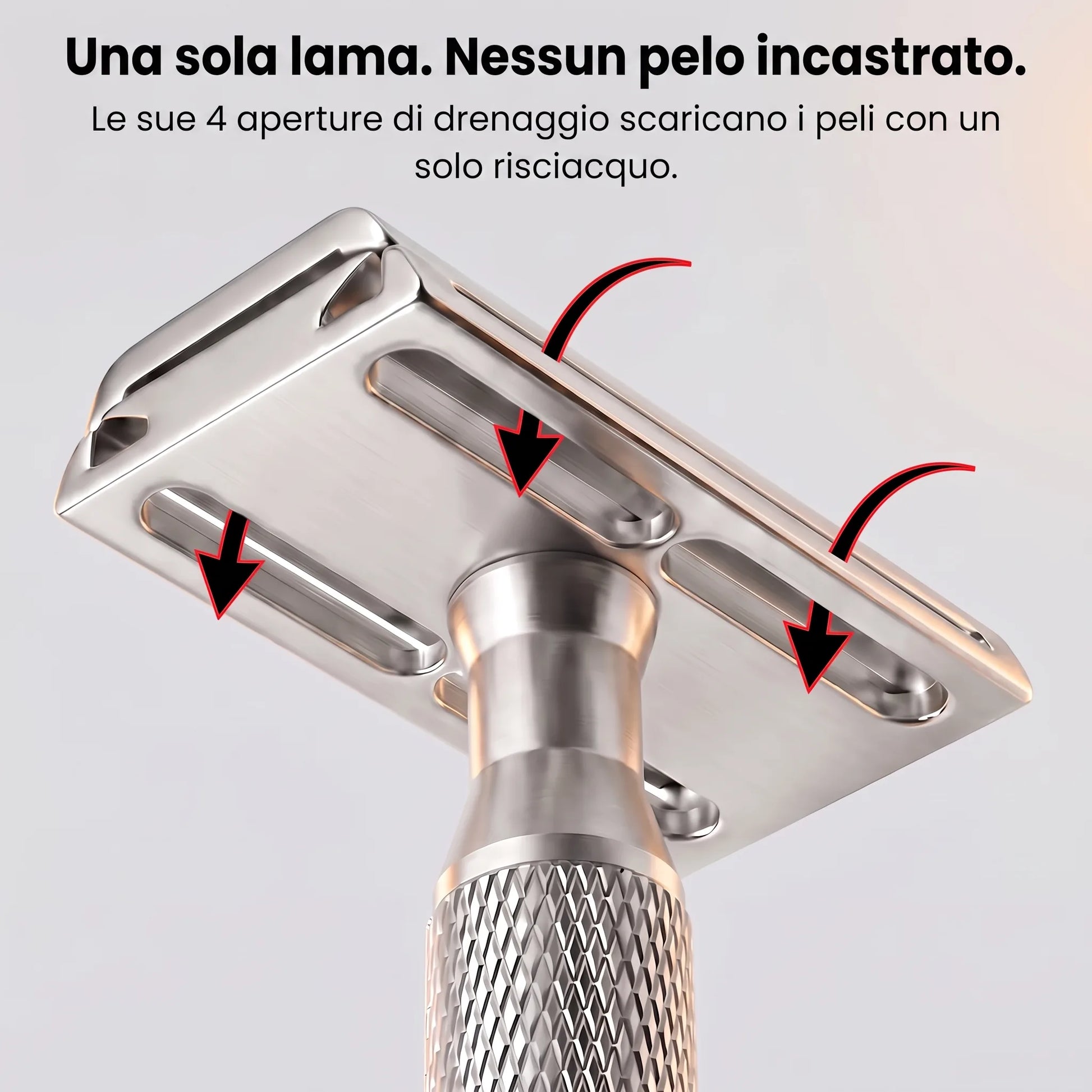 Rasoio di Sicurezza 30° Pelle Sensibile OHMYSWISS