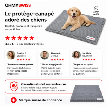 Fodera per divano Plush anti-peli OHMYSWISS