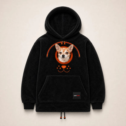 Felpa con cappuccio porta-animali Sherpa – Trasporta il tuo amico a quattro zampe con le mani libere OHMYSWISS