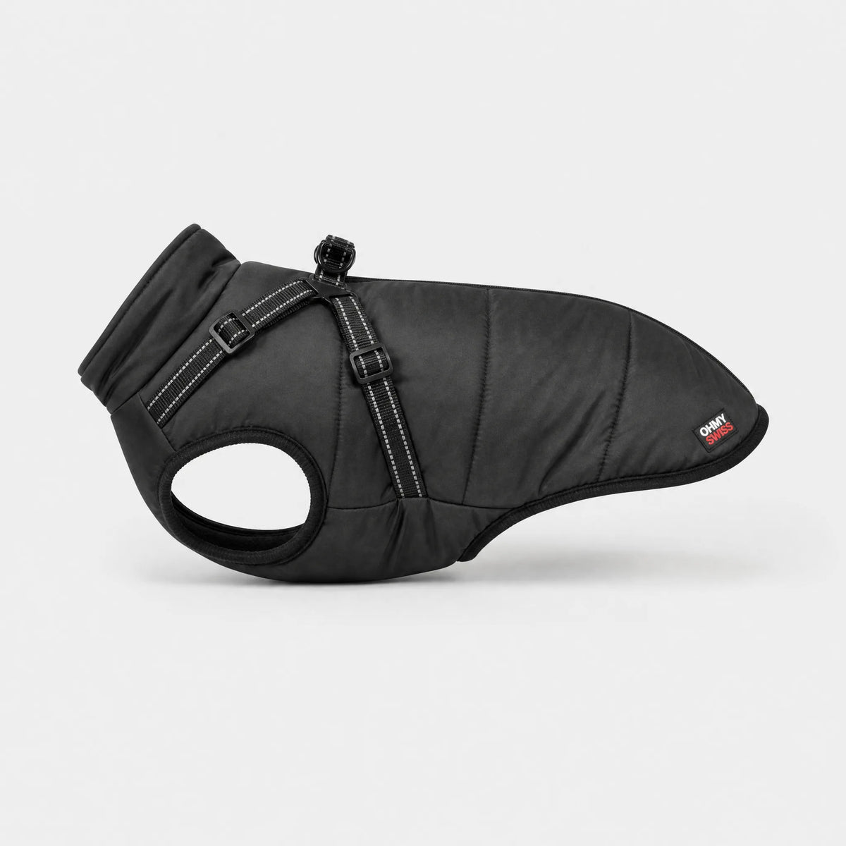 Wasserdichter 3-in-1-Hundemantel mit integriertem Geschirr von OHMYSWISS