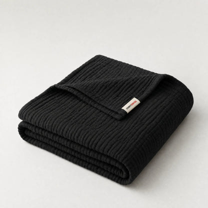 Coperta in mussola 100% cotone – Morbidezza Nuvola OHMYSWISS