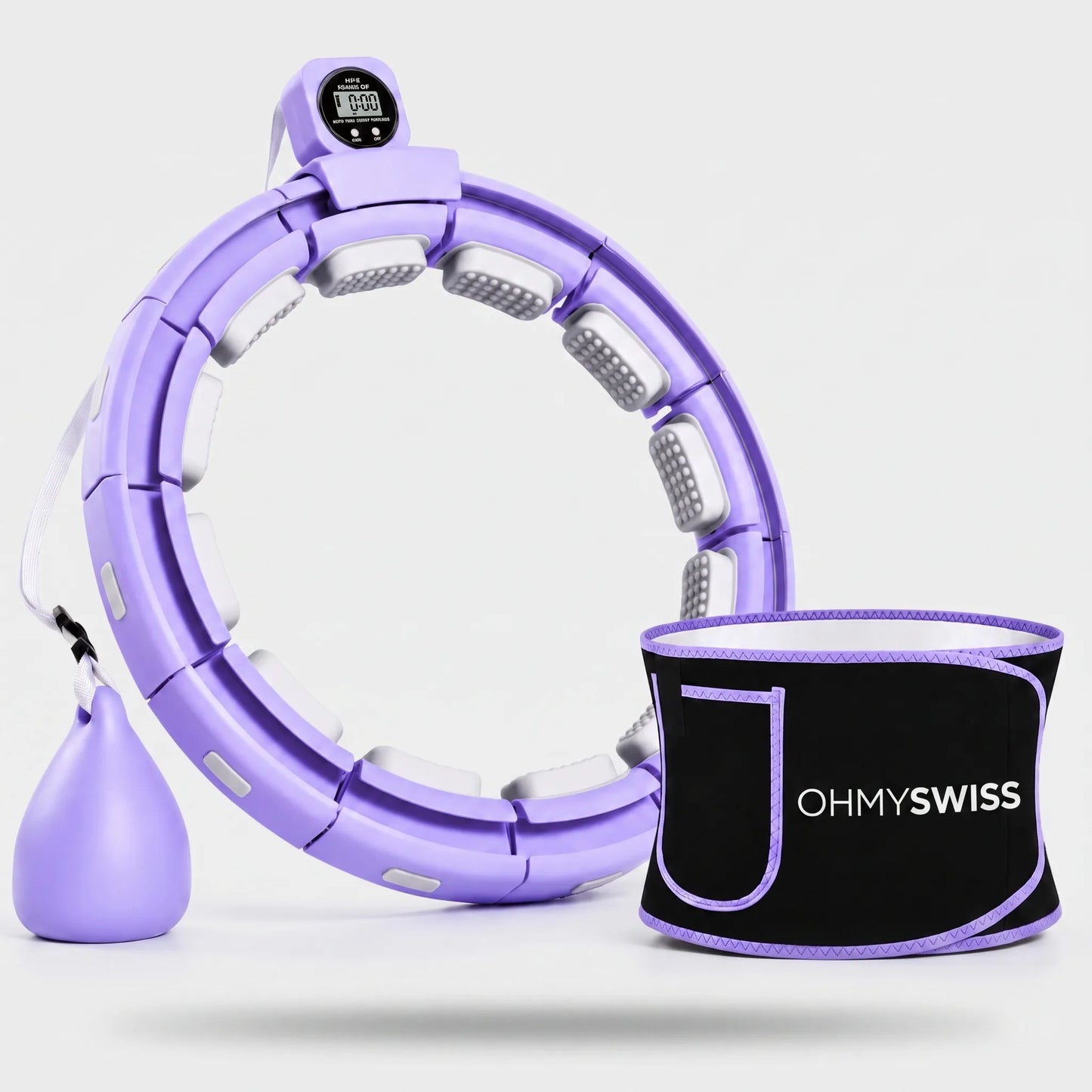 Hula Hoop Intelligent Pro + Ceinture Sudation OFFERTE OHMYSWISS