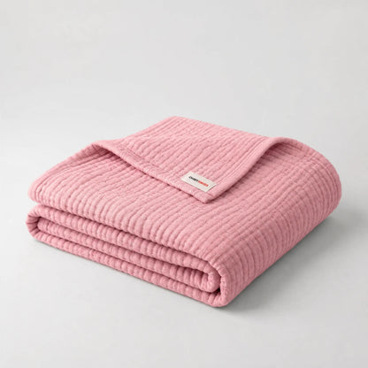 Coperta in mussola 100% cotone – Morbida come una nuvola, perfetta per coccolarsi OHMYSWISS
