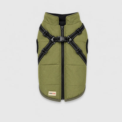 Cappotto per cani 3 in 1 impermeabile con pettorina integrata OHMYSWISS