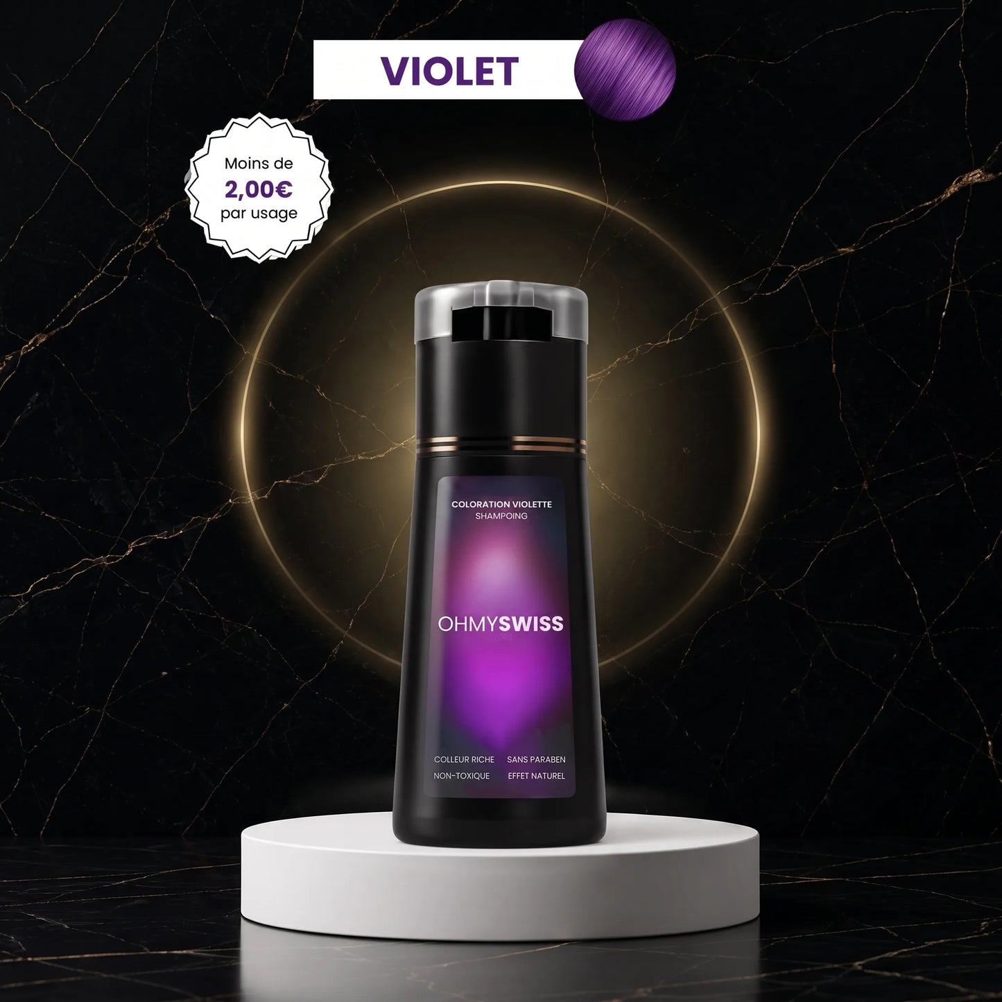 Shampoo colorante istantaneo OHMYSWISS