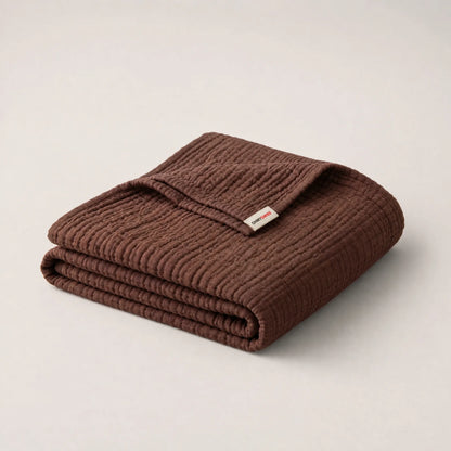 Coperta in mussola 100% cotone – Douceur Nuage OHMYSWISS
