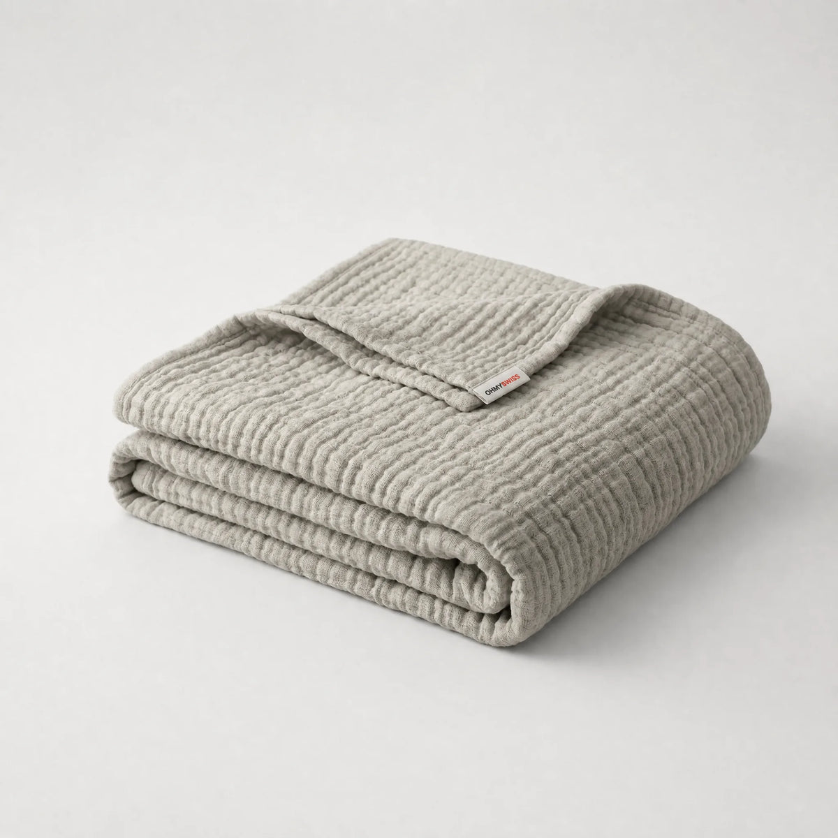 Coperta in mussola 100% cotone – Douceur Nuage OHMYSWISS