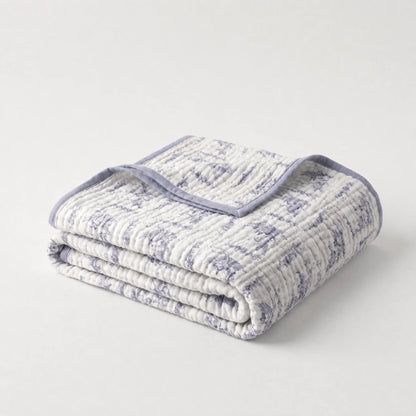 Coperta in mussola 100% cotone – Morbidezza Nuvola OHMYSWISS
