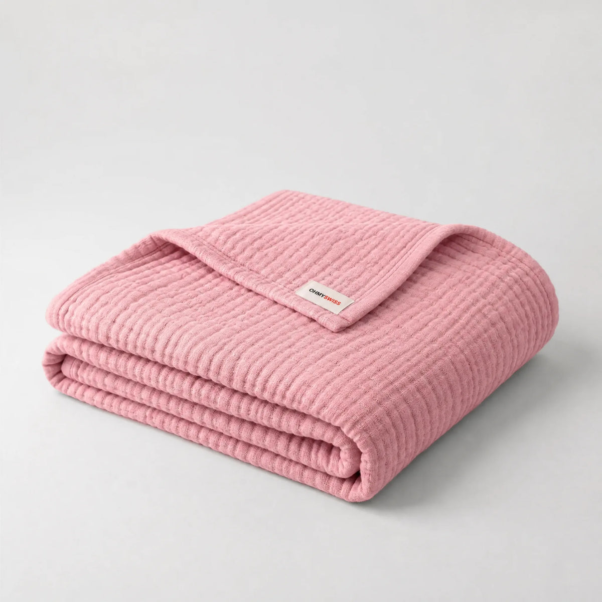 Coperta in mussola 100% cotone – Douceur Nuage OHMYSWISS